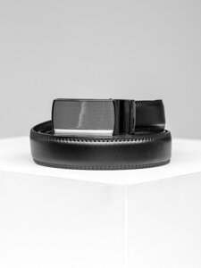 Men’s Leather Belt Black Bolf 101