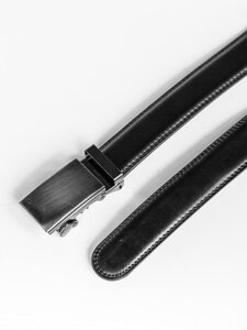 Men’s Leather Belt Black Bolf 52