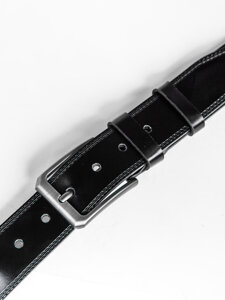 Men’s Leather Belt Black Bolf 831-1