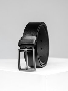 Men’s Leather Belt Black Bolf 831