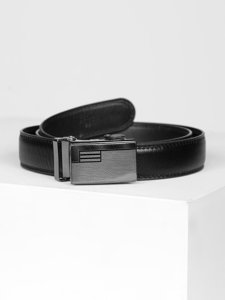 Men's Leather Belt Black Bolf BL014B