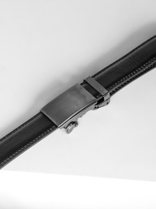 Men's Leather Belt Black Bolf BL014C