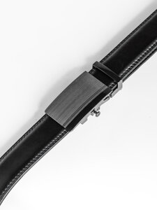 Men’s Leather Belt Black Bolf C001