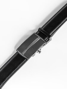 Men’s Leather Belt Black Bolf C002