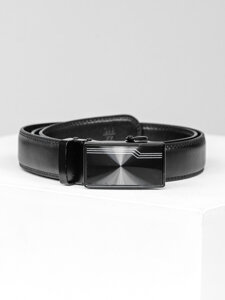 Men’s Leather Belt Black Bolf C003