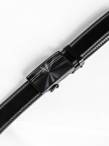 Men’s Leather Belt Black Bolf C004