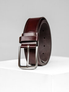 Men’s Leather Belt Brown Bolf 831-1