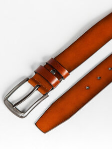 Men’s Leather Belt Brown Bolf 831