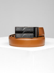 Men’s Leather Belt Brown Bolf C006