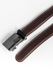 Men’s Leather Belt Brown Bolf C011