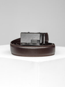 Men’s Leather Belt Brown Bolf C011