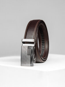 Men’s Leather Belt Brown Bolf C011