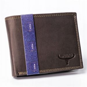 Men's Leather Wallet Brown 2222