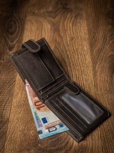 Men's Leather Wallet Brown 2226