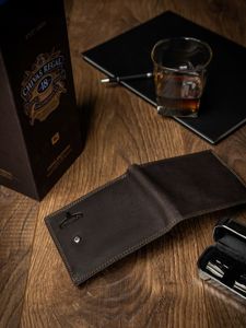 Men's Leather Wallet Brown 2226