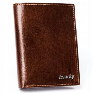 Men's Leather Wallet Brown 4516