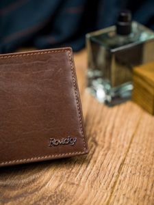 Men's Leather Wallet Brown 4520