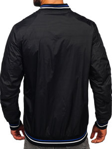 Men's Lightweight Bomber Jacket Black Bolf 7147