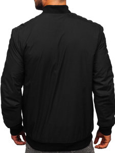 Men's Lightweight Bomber Jacket Black Bolf 84M3007