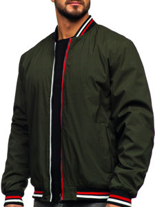 Men's Lightweight Bomber Jacket Khaki Bolf 84M3001