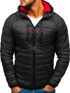 Men's Lightweight Down Jacket Black Bolf LY1019