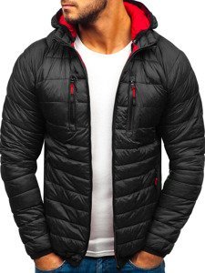 Men's Lightweight Down Jacket Black Bolf LY1019