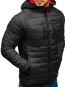 Men's Lightweight Down Jacket Black Bolf LY1019