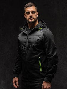 Men's Lightweight Jacket Black Bolf KS2232