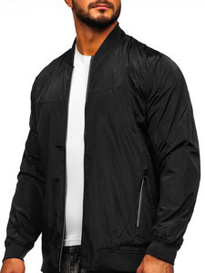 Men's Lightweight Jacket Black-Grey Bolf W3909