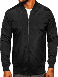 Men's Lightweight Jacket Black-Grey Bolf W3909