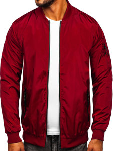 Men's Lightweight Jacket Claret Bolf W3908