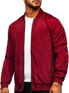 Men's Lightweight Jacket Claret Bolf W3909