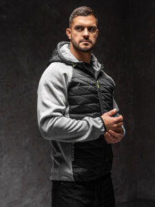 Men's Lightweight Jacket Grey Bolf KS2145