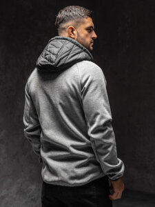 Men's Lightweight Jacket Grey Bolf KS2145