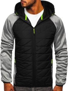 Men's Lightweight Jacket Grey Bolf KS2145