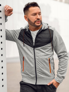 Men's Lightweight Jacket Grey Bolf KS2149