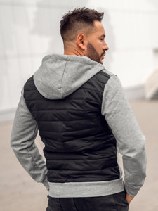 Men's Lightweight Jacket Grey Bolf KS2149