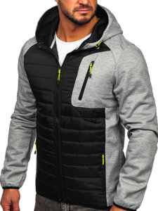 Men's Lightweight Jacket Grey Bolf KS2150