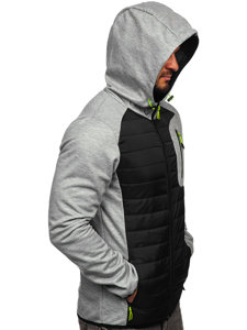 Men's Lightweight Jacket Grey Bolf KS2150