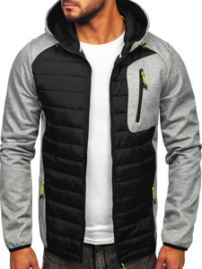 Men's Lightweight Jacket Grey Bolf KS2150