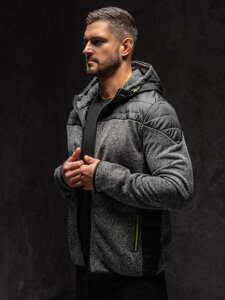 Men's Lightweight Jacket Grey Bolf KS2158