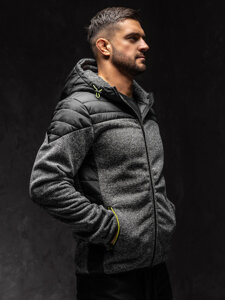 Men's Lightweight Jacket Grey Bolf KS2158