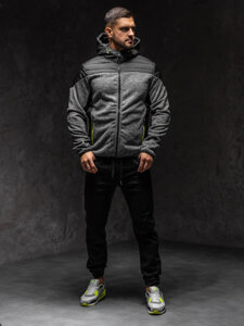 Men's Lightweight Jacket Grey Bolf KS2158