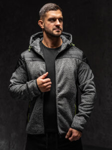 Men's Lightweight Jacket Grey Bolf KS2158