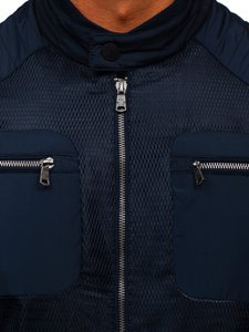 Men's Lightweight Jacket Navy Blue Bolf 1702