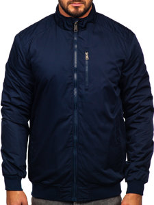 Men's Lightweight Jacket Navy Blue Bolf 1907