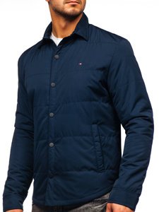 Men's Lightweight Jacket Navy Blue Bolf 2068