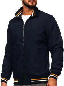 Men's Lightweight Jacket Navy Blue Bolf 7342