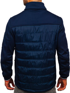 Men's Lightweight Jacket Navy Blue Bolf EX2357