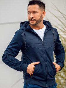 Men's Lightweight Jacket Navy Blue Bolf KS2149